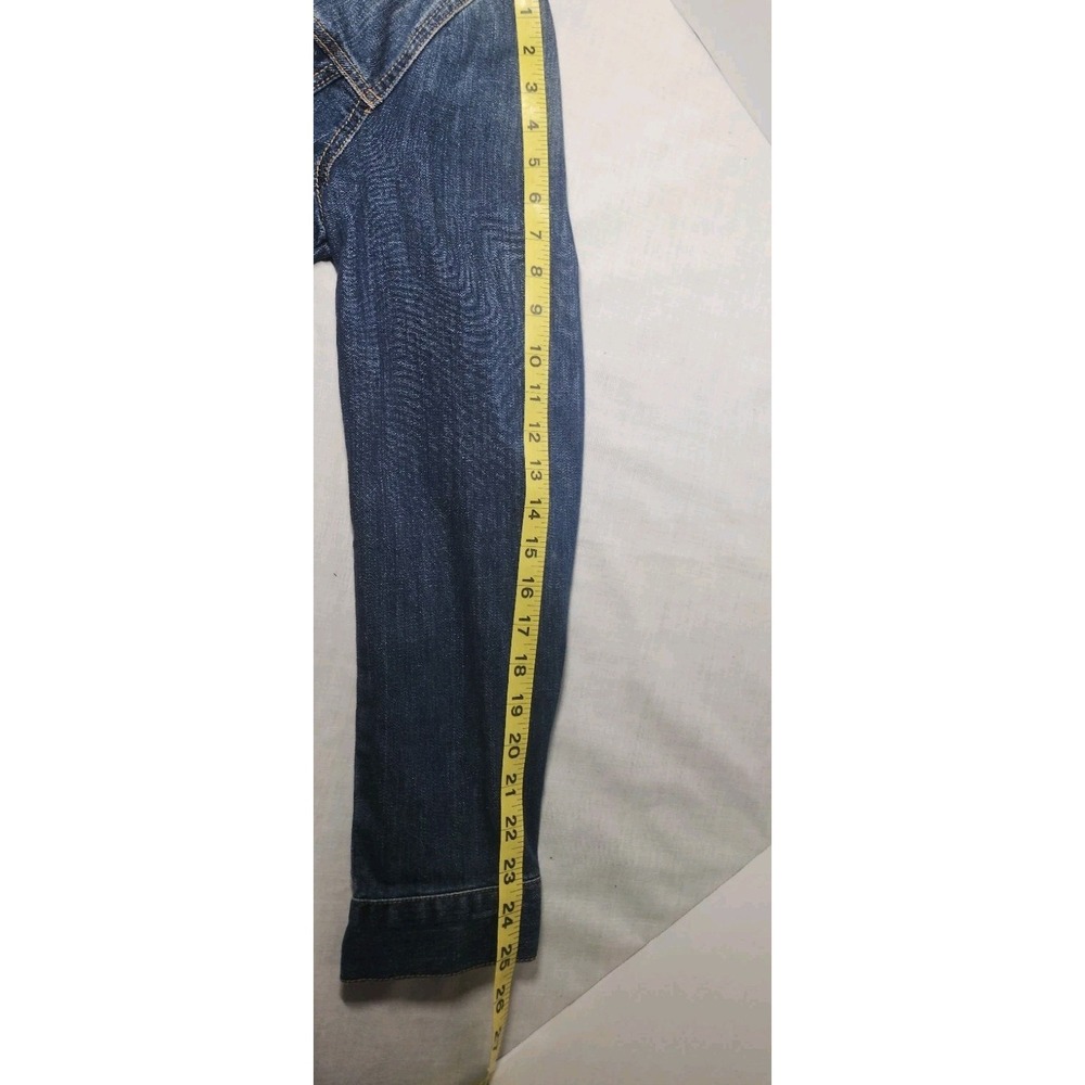 Tommy Hilfiger 2015 Denim Jacket Women's Size M Fitted - Picture 9 of 13
